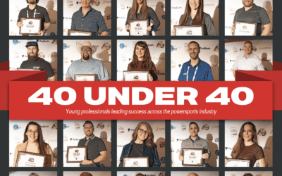 PowerSports Business 40 Under 40 Award Winner
